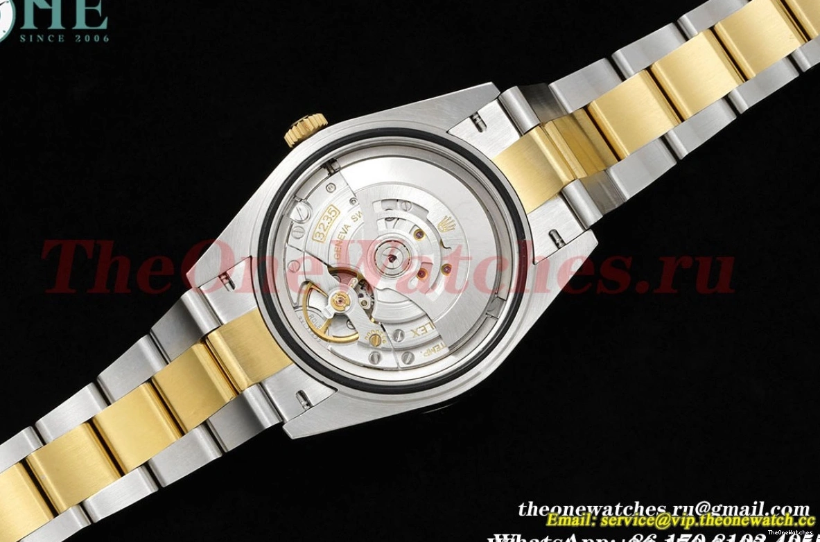 126333 SS Oyster GMF Stk 41MM Datejust 904L Grey YG VR3235 0322